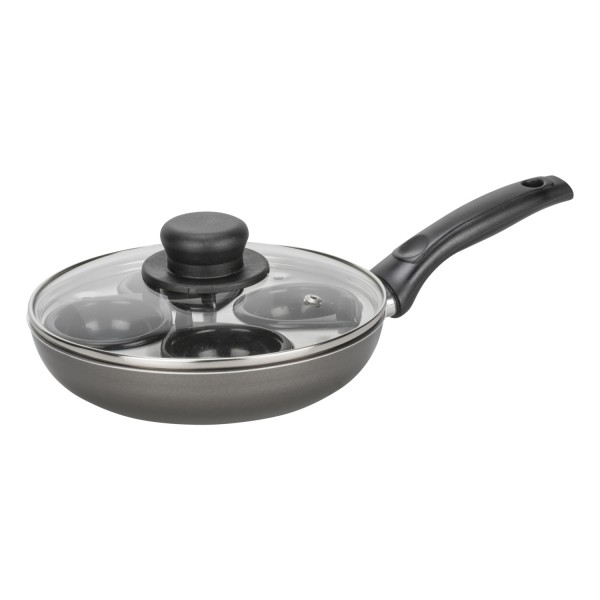 Steelex 4 Cup Egg Poacher Heavy Al8004