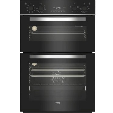 Beko 90cm Built-in Double Multi-function Oven With Touch Contol Led Timer Bbdm243boc