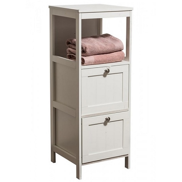The Grange Collection 2-drawer 1-shelf Unit 30x30x80cm Bm1