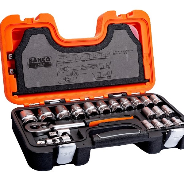 Bahco 1/2 Drive Socket Set (24 Piece)