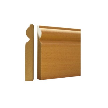 Beech Skirting Mdf  117mmx2.4mtr (b009)