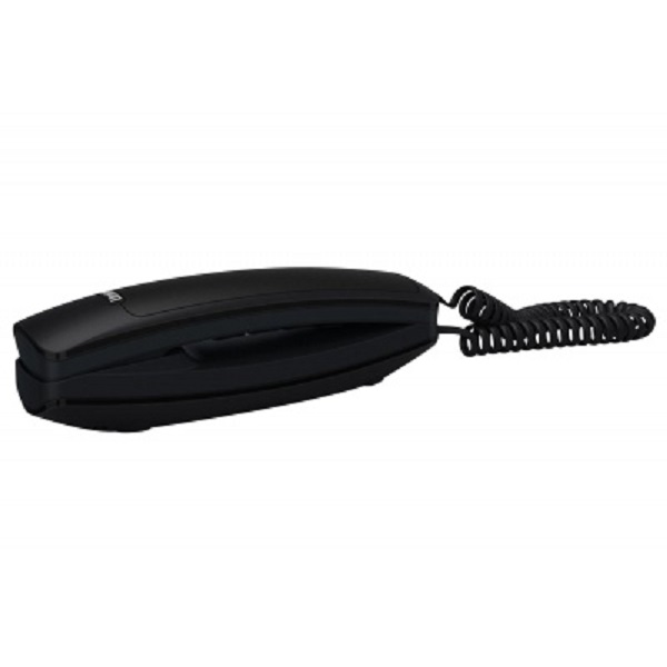 Uniden Corded Slimline Phone Black Ce8102bl