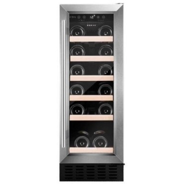 Cda Under Counter Wine Cooler Capacity 18 Bottles Stainless Steel Cfwc300ss