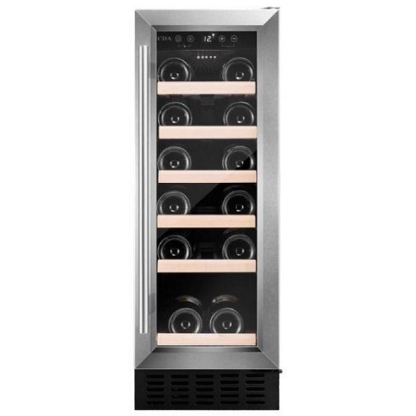 Cda Under Counter Wine Cooler Capacity 18 Bottles Stainless Steel Cfwc300ss