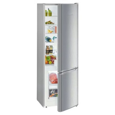 Liebherr Fridge Freezer With Smart Frost Silver Cuele 2831