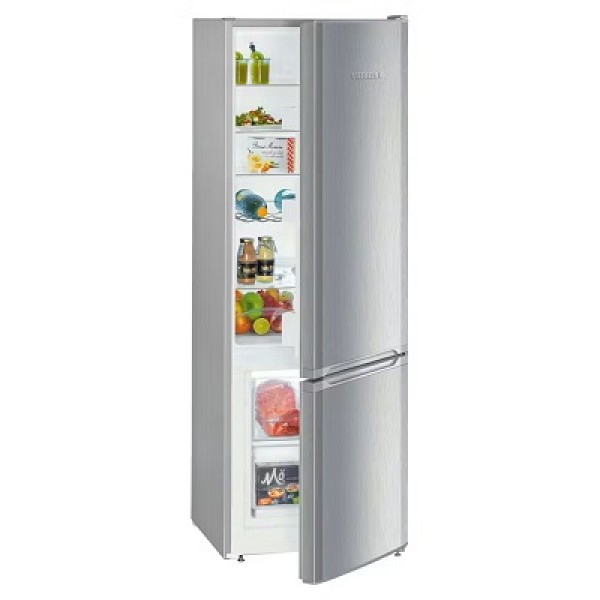 Liebherr Fridge Freezer With Smart Frost Silver Cuele 2831