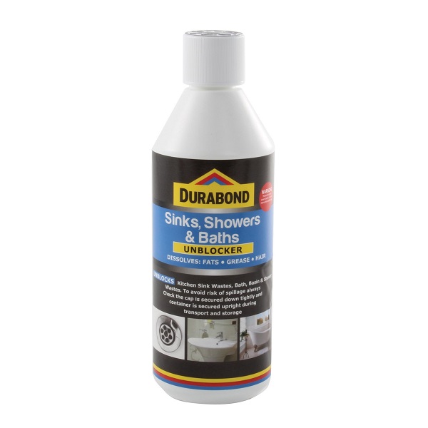 Durabond Sink,shower & Bath Unblocker 500ml Dur045z