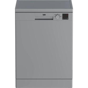 Beko Full-size Silver Dishwasher 4 Programmes 4 Temperatures Dvn04x20s