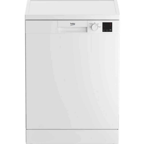 Beko Full-size White Dishwasher 4 Programmes 4 Temperatures Dvn04x20w