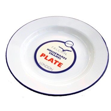 26cm Round Enamel Pie Plate Falcon En0224