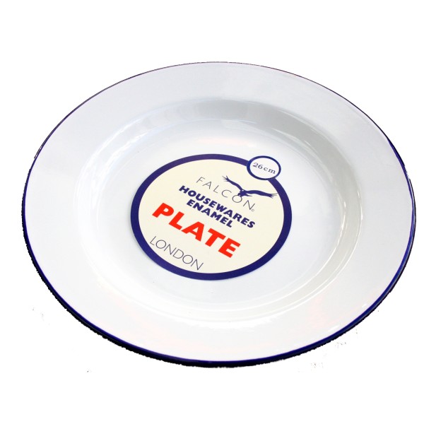 26cm Round Enamel Pie Plate Falcon En0224