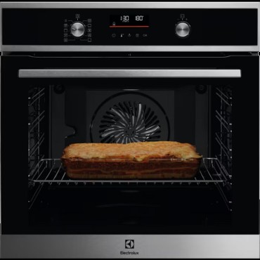 Electrolux Pyrolytic Single Oven 71ltr Stainless Steel Eof6p46x