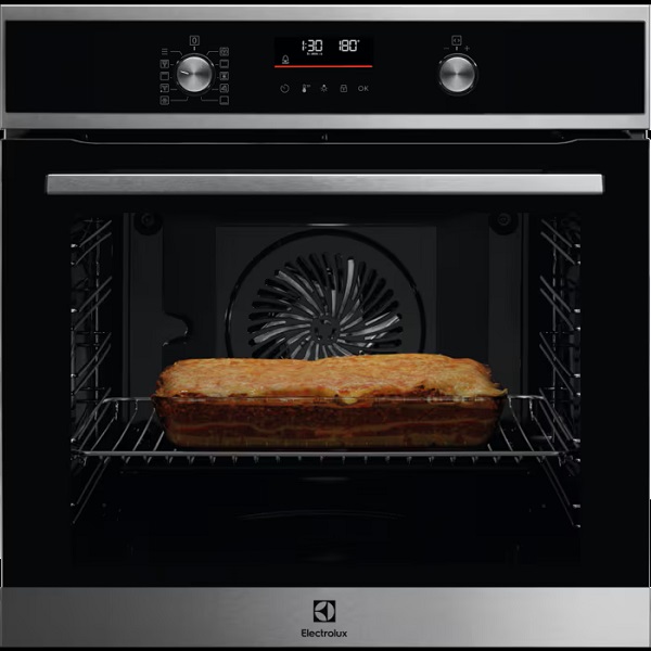 Electrolux Pyrolytic Single Oven 71ltr Stainless Steel Eof6p46x