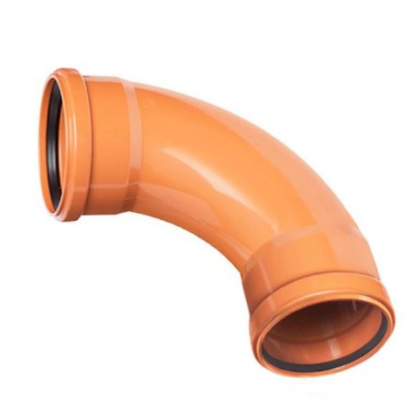 110bd90 110mm Sewer Bend D/s 87.5 Deg
