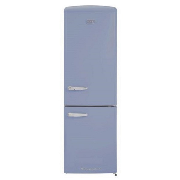 Cda Retro Fridge Freezer Frost Free Florence Seaholly 60:40 H1995 X W600 Cdaflorenceblu