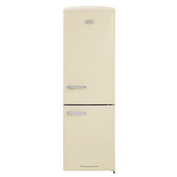 Cda Retro Fridge Freezer Frost Free Florence Barley 60:40 H1995 X W600 Cdaflorencecre