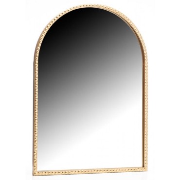 The Grange Collection Gold Antique Arched Wall Mirror 70x50x2cm Ft10