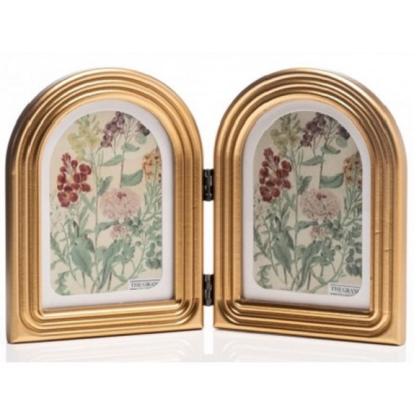 The Grange Collection Antique Arched Double Gold Frame 4x6in Gb22
