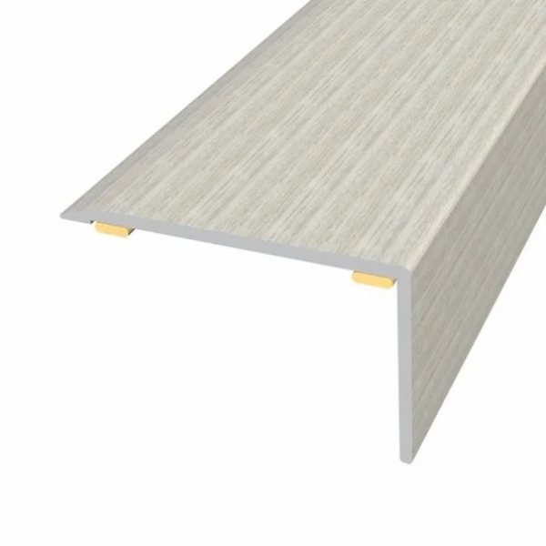 Floor Profile Stair Nose Grey 5 S/adh (270cm) Bs94