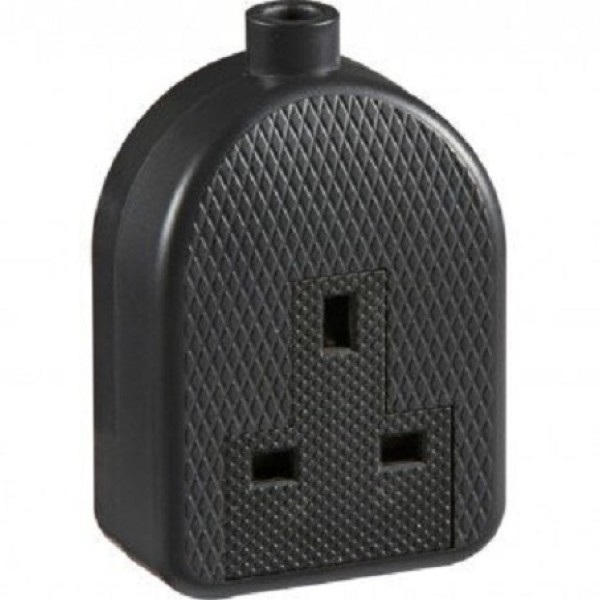 1g Black Rubberised Socket H0016 P/p