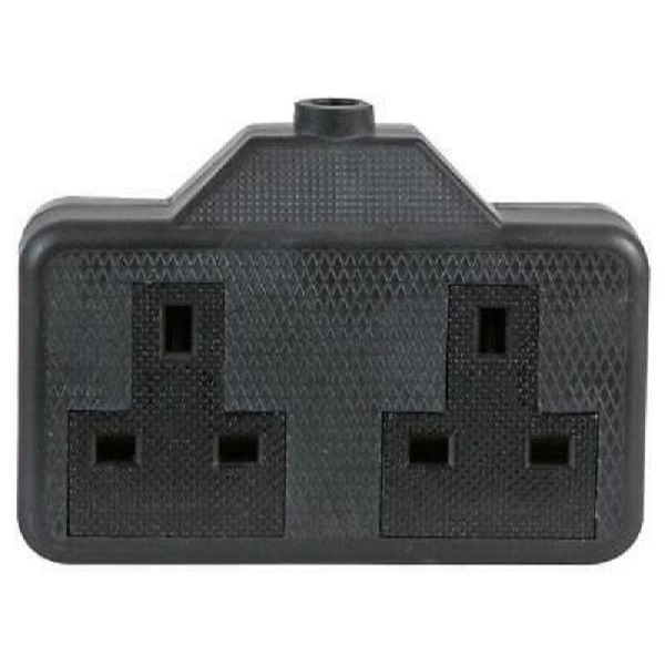 2g Black Rubberised Socket H0049 P/p