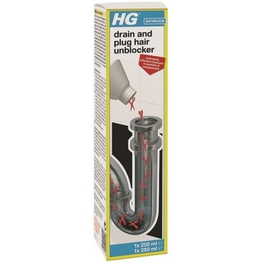 Hg 450ml Drain & Hair Unblocker Hag230z