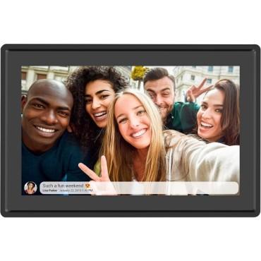 Feelcare 10.1 Wifi Photoframe Black Hn-dpf1001