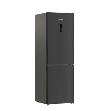 Hotpoint No Frost Fridge Freezer 60:40 Black Inox 1865x595 Hpk26363xbr5u