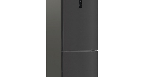 Hotpoint No Frost Fridge Freezer 60:40 Black Inox 1865x595 Hpk26363xbr5u