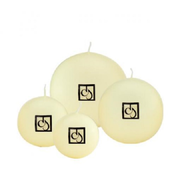 Duffy & Scott 100mm Ball Candle (4) Ivory