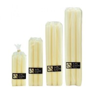 Duffy & Scott 9 X 7/8 (225 X 22mm) Dinner Candle Ivory (pk 6)