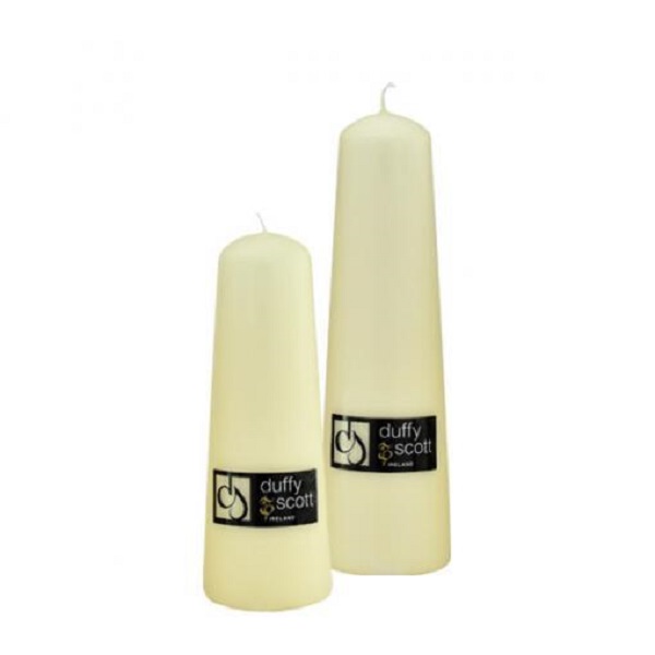 Duffy & Scott Dome Candle Small 8 (200mm) Ivory
