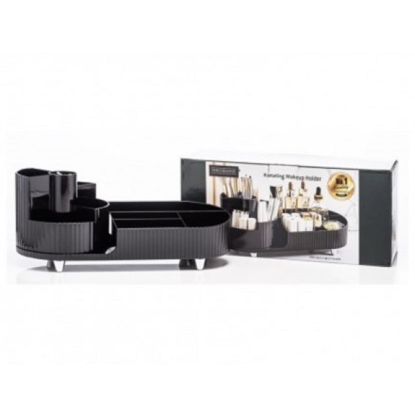 The Grange Collection Glam Cosmetic Organisers In Black 34.5x14.7x14.3cm Ja53