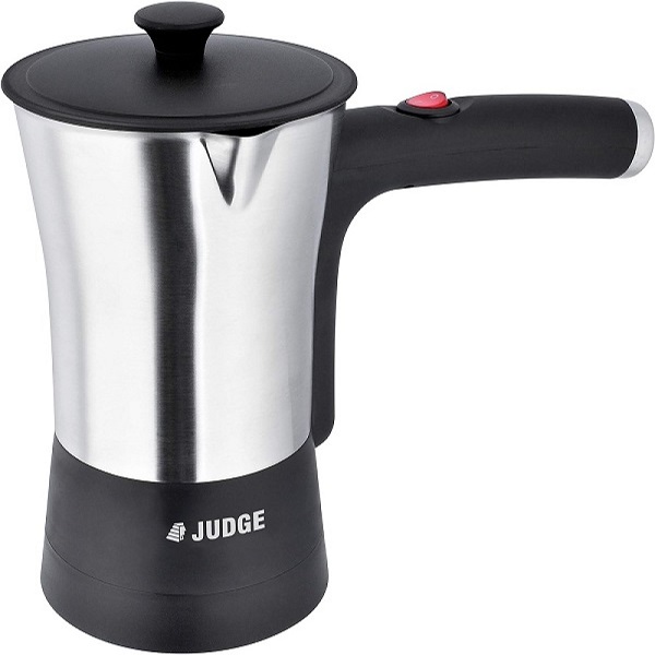 Judge Electric Milk Frother And Warmer, Stainless Steel Jug With Integral Heater And Frother, 300ml 750w Jea31