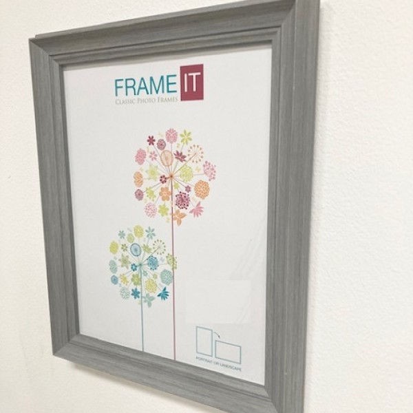 Nessa Grey Photo Frame 4 X 6 Jk88506