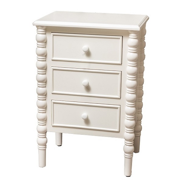 The Grange Collection Aubree Three-drawer Locker 48x35x71cm Jy101