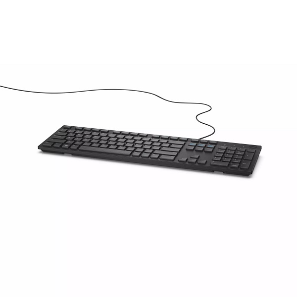 Dell Keyboard Qwerty Wired Usb Black Kb216bkuk