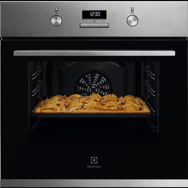Electrolux Enamel S/steel 65ltr Single Oven Kohgh40bx