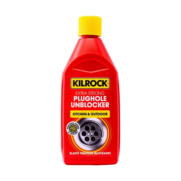 Kilrock Plughole Unblocker Kitchen & Outdoor 500ml
