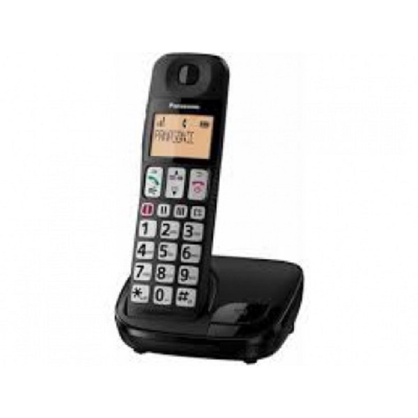 Panasonic Single Cordless Phone Big Button Kx-tge110