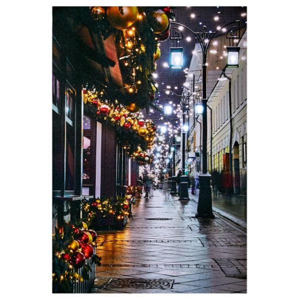 Premier Lit Lampost Scene Canvas Led 60cm X 40cm
