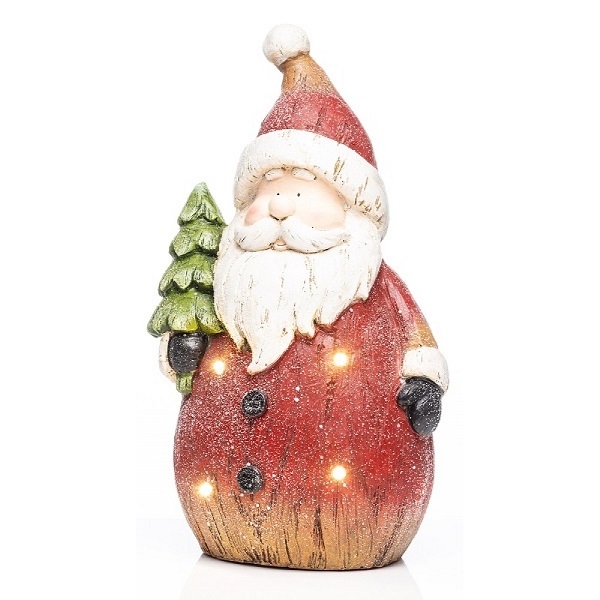 The Grange Collection Led Santa 24x16.5x40cm Ly504