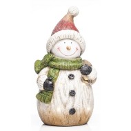 The Grange Collection Led Snowman 21.5x17x41cm Ly505