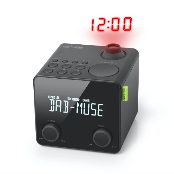 Muse  Dab+ Clockradio With Projection M-189cdb