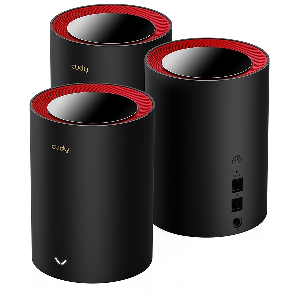 Cudy Ax3000 Dual Band 2.5gb Wi-fi 6 Mesh System (3 Pack) M3000(3pk)