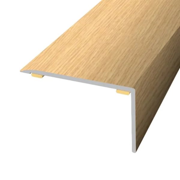 Floor Profile Stair Nose Oak 8 S/adh (270cm) B8448