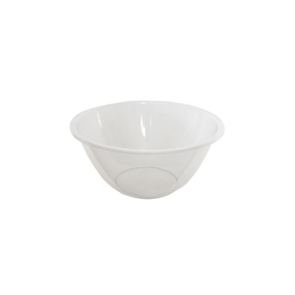 10 Plastic 4ltr Mixing Bowl Whitefurze Pl0310