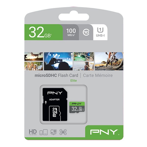 Micro Sd Class 10 Pny 32gb Psdu32gu185gwg
