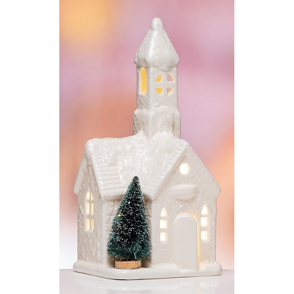 The Grange Collection Xmas Chruch Led