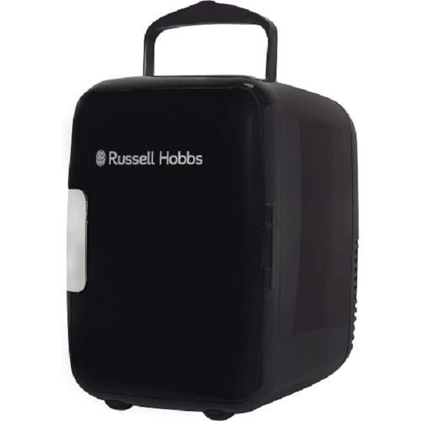 Russell Hobbs Mini Retro Black Cooler And Warmer 4ltr Rh4clr1001b